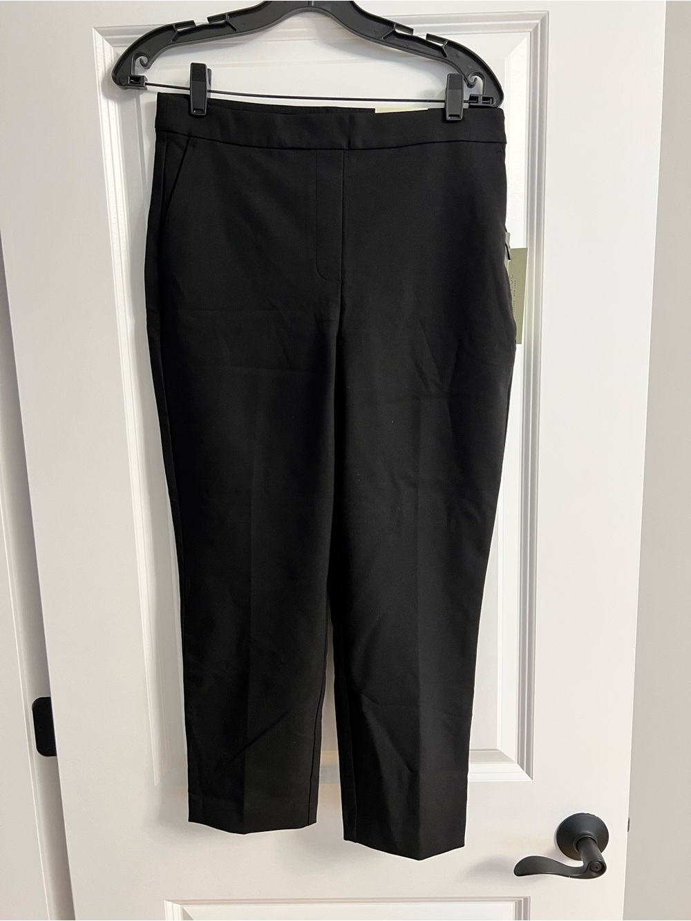 Rachel Zoe Black Women's Straight-Leg Dress Pants